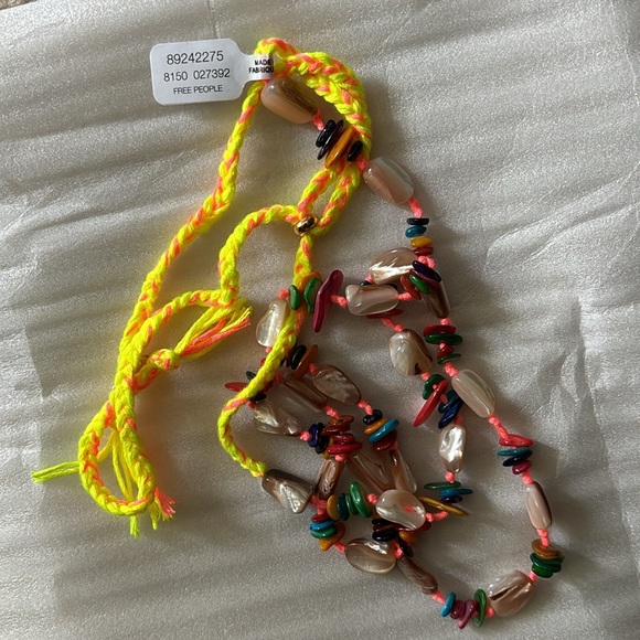 NWT Free People At The Market long Necklace - Picture 7 of 8